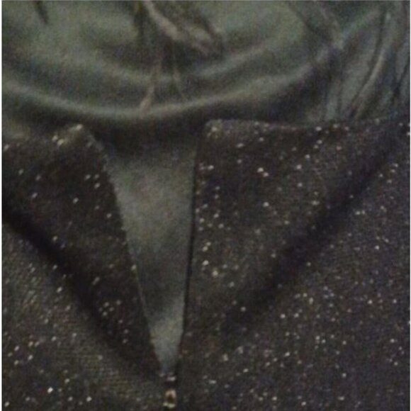 Vintage Alex Evenings black gown with Ostrich feathers - Picture 2 of 13